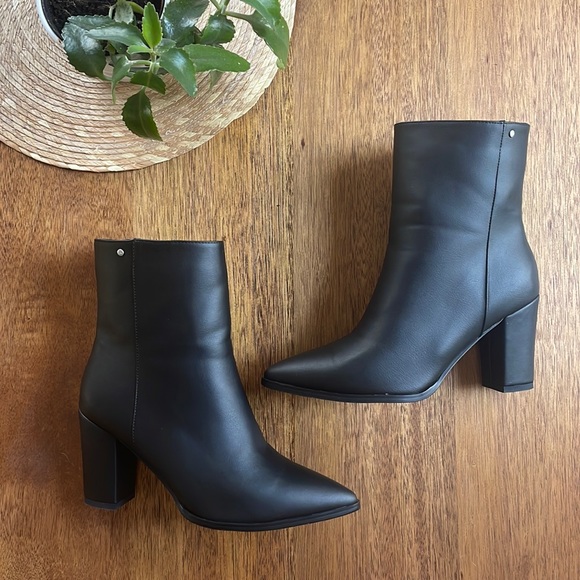 Matt & Nat Shoes - Matt & Nat, Terra Asai High Block Heel Boots, US 9 / EU 40 / UK 7